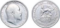 Great Britain 1 Shilling Great Britain Kingdom 1908 1 Shilling - Edward VII Silver (.925) Royal Mint (Tower Hill) (3806900) 5.65g VF KM 800 Sp 3982 -