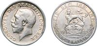 Great Britain 1 Shilling Great Britain Kingdom 1920 1 Shilling - George V (2nd type) Silver (.500) Royal Mint (Tower Hill) (22825100) 5.66g XF KM 816a Sp -