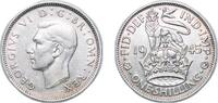 Great Britain 1 Shilling Great Britain 1945 1 Shilling - George VI (English crest; with 'IND:IMP') Silver (.500) (15143400) 5.6g XF KM 853 Sp 4082 -