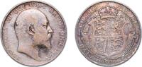 Great Britain ½ Crown Great Britain Kingdom 1904 ½ Crown - Edward VII Silver (.925) (709600) 14g VF KM 802 Sp 3980 -