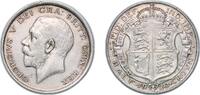 Great Britain ½ Crown Great Britain Kingdom 1920 ½ Crown - George V (2nd type) Silver (.500) (17983000) 14.1g XF KM 818.1a KM 818.2 Sp 4021 -