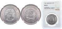 Uruguay 10 Pesos Uruguay Oriental Republic of Uruguay 1961 10 Pesos (Sesquicentennial of Revolution Against Spain) Silver (.900) (3000000) 12.5g -