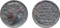 Malta ⅓ Farthing Malta Republic 1878 ⅓ Farthing - Victoria (2nd portrait) Bronze Royal Mint (Tower Hill) 0.9g VF KM 750 Sp 3960 -