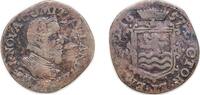 Netherlands 1 Oord Netherlands Province of Zeeland 1657 1 Oord Copper Middelburg Mint 3.15g VF KM 15.1 Ver 95.4 -