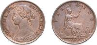 Great Britain 1 Farthing Great Britain United Kingdom 1860 1 Farthing - Victoria (2nd portrait; 1st type) Bronze Royal Mint (Tower Hill) 2.83g AU KM 747 -