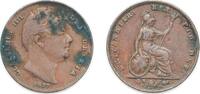 Great Britain 1 Farthing Great Britain United Kingdom 1837 1 Farthing - William IV Copper Royal Mint (Tower Hill) (3010500) 4.65g VF KM 705 Sp 3848 -