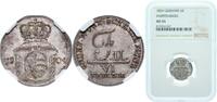 Germany 6 Kreuzers Germany Kingdom of Württemberg German states 1804 6 Kreuzers - Frederick II Billon (.333 silver) (60450) 2.7g NGC AU 55 AKS 22 K -