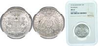 Germany 2 Mark Germany Free Hanseatic city of Hamburg German states 1914 J 2 Mark Silver (.900) Hamburg Mint (327758) 11.111g NGC MS 62 KM 612 -