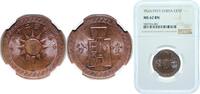 China 1 Fen China Republic of China Republic Yr26 (1937) 1 Fen Copper (307198000) 6.7g NGC MS 62 Y 347 -