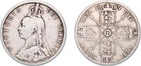 Great Britain 1 Florin Great Britain United Kingdom 1889 1 Florin - Victoria (2nd portrait) Silver (.925) (2973500) 11g VF KM 762 Sp 3925 -