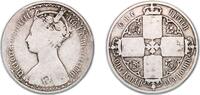 Great Britain 1 Florin Great Britain United Kingdom 1878 1 Florin - Victoria (1st portrait; 'Gothic' type) Silver (.925) (1786600) 10.7g VF KM 746 -