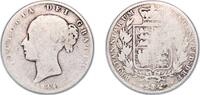Great Britain ½ Crown Great Britain United Kingdom 1844 ½ Crown - Victoria (1st portrait; 1st type) Silver (.925) (1999000) 13g F KM 740 Sp 3885-3888 -