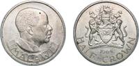 Malawi ½ Crown Malawi Republic 1964 ½ Crown Nickel brass (60% Copper, 20% Nickel, 20% Zinc) (6400000) 13.95g AU KM 4 Schön 5 -