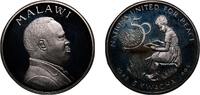 Malawi Malawi Republic 1995 5 Kwacha (United Nations; Silver Proof Issue) Silver (.925) 28.3g PF KM 23a 5 Kwacha 1995 PF
