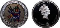 Malawi Malawi Republic 2005 5 Kwacha (Goat) Silver plated copper-nickel (835) 28.42g PL KM 51 Schön 90.8 5 Kwacha 2005 PL