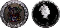 Malawi Malawi Republic 2005 5 Kwacha (Dog) Silver plated copper-nickel (835) 27.26g PL KM 54 Schön 90.11 5 Kwacha 2005 PL