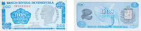 Venezuela 2 Bolivars Venezuela Fourth Republic 1989 2 Bolívares Paper UNC P 69 NCV bbcv2bs-aa TBB 341 -
