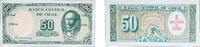 Chile 5 Centésimos Chile Republic 1959 - 1964 5 Centesimos (Overprint on 50 Pesos P#121) Paper UNC P 126 -