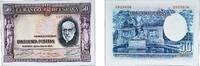 Spain Second Republic 1935 50 Pesetas Paper UNC P 88 unz