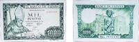 Spain 1965 1000 Pesetas Paper UNC Bent Central P 151 unz