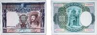 Spain 1925 1000 Pesetas Paper UNC Bent Central P 70 unz