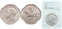 Great Britain 1 Crown Great Britain United Kingdom 1935 1 Crown - George V (Silver Jubilee) Silver (.500) Royal Mint (Tower Hill) (714769) 28.3g NGC M -