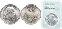 Germany 5 Marks Germany Grand-duchy of Baden Second Empire 1902 5 Mark - Frederick I (Reign) Silver (.900) Staatliche Münze Baden-Württemberg (5 -
