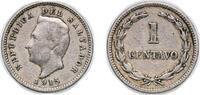El Salvador 1 Centavo El Salvador 1915 1 Centavo Copper-nickel (75% Copper, 25% Nickel) (5008000) 2.46g VF KM 127 -