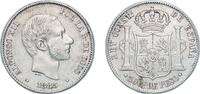 Philippines 50 Centavos Philippines Spanish colony 1885 50 Centimos - Alfonso XII Silver (.835) Manila Mint (22721818) 12.89g XF KM 150 -