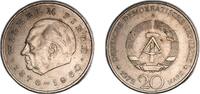 Germany 20 Mark Germany German Democratic Republic Democratic republic 1972 A 20 Mark (Wilhelm Pieck) Copper-nickel (7633342) 15g XF KM 42 Schö -