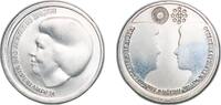 10 Euros 2002 Utrecht Mint Netherlands Netherlands Kingdom 2002 10 Euros - Beatrix (Royal Wedding) Silver (.925) Utrecht Mint (1000000) 17.76g UN...