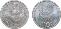 Germany 10 Deutsche Mark Germany Federal Republic 1999 J 10 Deutsche Mark (50 Years SOS Kinderdörfer) Silver (.925) Hamburg Mint (3000000) 15.5g UNC KM -