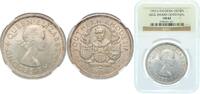 Southern Rhodesia 1 Crown Southern Rhodesia British colony 1953 1 Crown - Elizabeth II (Cecil Rhodes) Silver (.500) Royal Mint (Tower Hill) (123500) 28.28 -