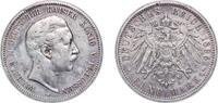 Germany 5 Mark Germany Kingdom of Prussia Second Empire 1895 A 5 Mark - Wilhelm II Silver (.900) (Ag 900, Cu 100) Berlin Mint (831025) 27.6g VF -