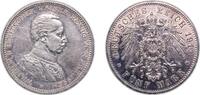 Germany 5 Mark Germany Kingdom of Prussia Second Empire 1913 A 5 Mark - Wilhelm II Silver (.900) Berlin Mint 27.73g AU KM Pn61 -