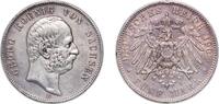 Germany 5 Mark Germany Kingdom of Saxony (Albertinian Line) Second Empire 1903 E 5 Mark - Georg Silver (.900) Muldenhütten Mint (536298) 27.6g -