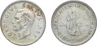 South Africa 5 Shillings South Africa Union 1952 5 Shillings - George VI (Cape Town Anniversary) Silver (.500) (50%Ag, 50%Cu) Pretoria Mint (1710000) 28. -