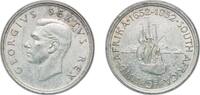 South Africa 5 Shillings South Africa Union 1952 5 Shillings - George VI (Cape Town Anniversary) Silver (.500) (50%Ag, 50%Cu) Pretoria Mint (1710000) 28. -