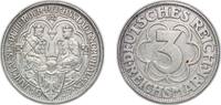 Germany 3 Marks Germany Weimar Republic 1927 A 3 Reichsmark (Nordhausen) Silver (.500) Berlin Mint (100000) 15.08g AU KM 52 J 327 -