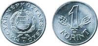 Hungary 1 Forint Hungary 1984 BP. 1 Forint Aluminium (Aluminium 97%, Magnesium 3%) Hungarian mint (6010000) 1.51g BU KM 575 ÉH 1589 H 2327 Schön -