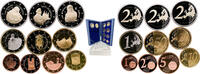  2021 R Rome Mint San Marino San Marino Republic 2021 R Euros Proof Set (Set with 10 coins) Bimetallic Rome Mint (2400) PF PF