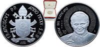 10 Euros 2015 R Rome Mint Vatican City Vatican City City State 2015 R 10 Euros - Francis (St. John Paul II) Silver (.925) Rome Mint (6999) 22g PF...