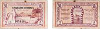 Tunisia 50 Centimes Tunisia Ottoman Empire 1943 50 Centimes Paper VF P 54 -