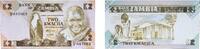 Zambia 2 Kwacha Zambia Republic ND (1986-1987) 2 Kwacha Paper UNC P 24 -