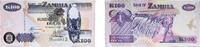 Zambia 100 Kwacha Zambia Republic 2005 100 Kwacha Paper UNC P 38 -