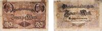 Germany 20 Mark Germany German states 1914 20 Mark (Darlehenskassenschein) Paper F P 48 -