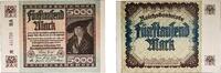 Germany 5000 Mark Germany Weimar Republic 1922 5000 Mark (Reichsbanknote) Paper XF P 81 -