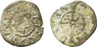 Spain 1 Denier Spain Principality of Catalonia Spanish states 1610 B Denier - Philip III Copper La Seca Mint 0.68g VF -