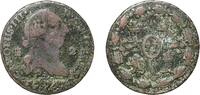 Spain 2 Maravedis Spain Kingdom 1774 2 Maravedis - Carlos III Copper Segovia Mint 2.4g F KM 406 Cal 1914 -