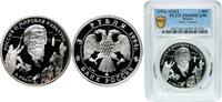 Russia 3 Rubles Russia 1994 ММД 3 Rubles (A.A. Ivanov) Silver (.900) Moscow Mint (40000) 34.88g PCGS PR 68 Y 529 CBR 5111-0020 Schön 355 -